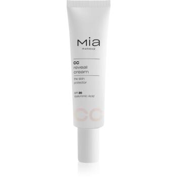 Mia Cosmetics CC Reveal Cream CC krém az egyenletes bőrszínért SPF 20 árnyalat 03 Medium Dark 30 ml