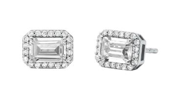 Michael Kors Cercei strălucitori din argint cu zirconi Brilliance MKC1724CZ040