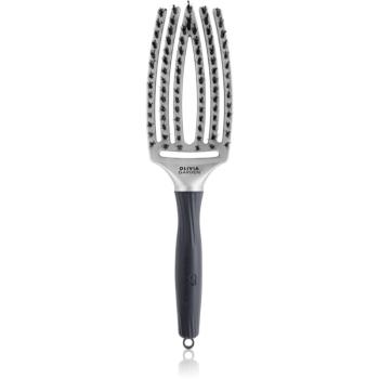 Olivia Garden Fingerbrush Trinity perie de tip paletă White Gold 1 buc
