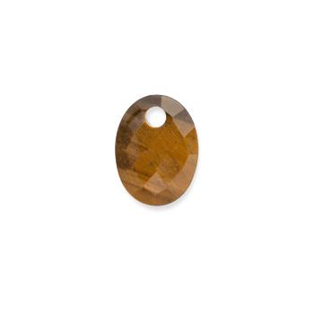 Sparkling Jewels Pandantiv oval din ochi de tigru PENGEM09-MO