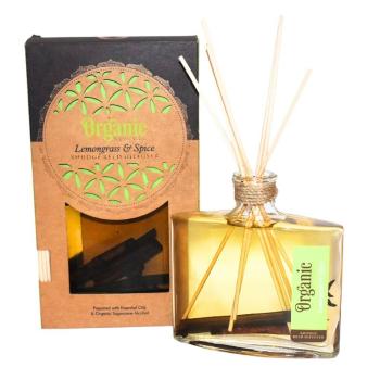 Difuzor organic Lemongrass &amp; Spice 150 ml cubețișoare