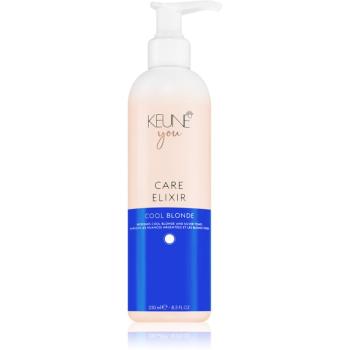 Keune Care You Elixir Cool Blonde crema intensiva de noapte pentru părul blond şi gri 250 ml