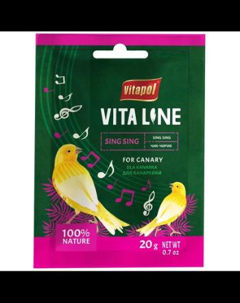 VITAPOL Vitaline Hrana complementara pentru canari 20 g