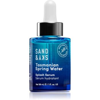 Sand & Sky Tasmanian Spring Water Splash Serum ser cu hidratare intensă faciale 30 ml