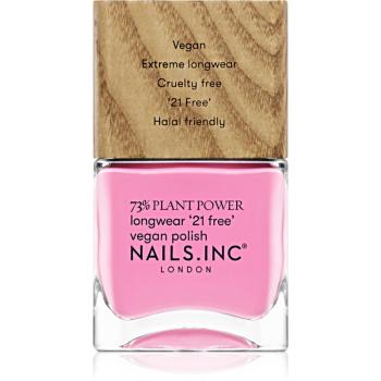 Nails Inc. Vegan Nail Polish lac de unghii cu rezistenta indelungata culoare Detox On Repeat 14 ml