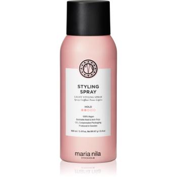 Maria Nila Style & Finish Styling Spray fixativ pentru păr, cu fixare ușoară fara sulfati Styling Spray 100 ml