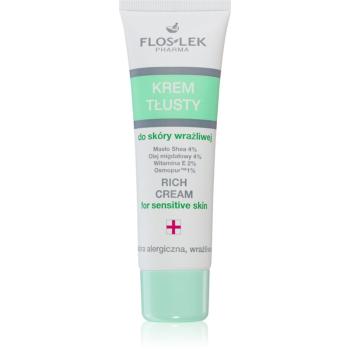 FlosLek Pharma Hypoallergic Line crema de noapte extrem de hrănitoare pentru piele sensibila si iritabila 50 ml