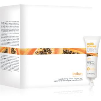 Milk Shake Moisture & More Lotion lapte hidratant pentru par uscat 12x12 ml
