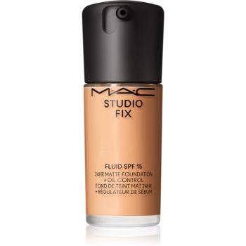 MAC Cosmetics Studio Fix Fluid SPF 15 24HR Matte Foundation + Oil Control machiaj cu efect matifiant SPF 15 culoare C4.5 30 ml