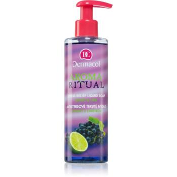 Dermacol Aroma Ritual Grape & Lime săpun lichid anti-stres 250 ml