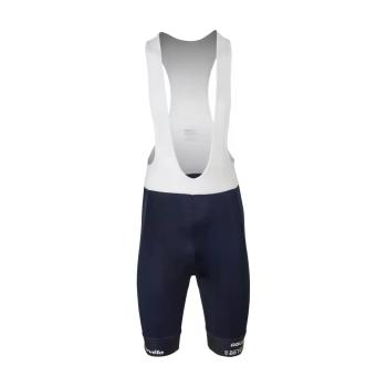 
                         Pantaloni scurți de ciclism cu bretele - TDF 2024 TEAM VISMA | LEASE A BIKE 
                
