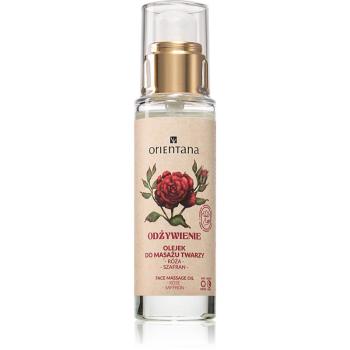Orientana Japanese Rose & Saffron Face Oil ulei facial de reintinerire 30 ml