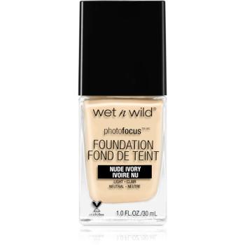 Wet n Wild Photo Focus Make-up lichid matifiant culoare Nude Ivory 30 ml