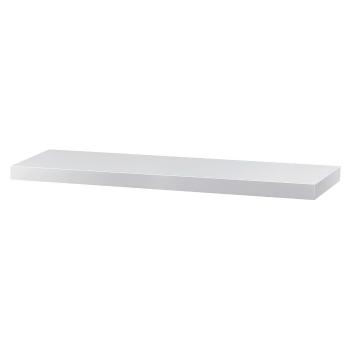 Etajeră de perete alb mat, 90 cm, alb