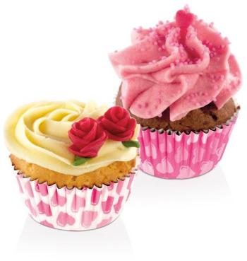Forma TESCOMA DELÍCIA Mini muffinpapír 4 cm, 100 db, szívecske