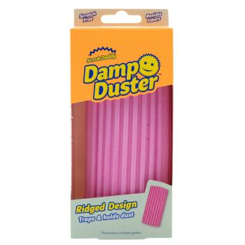 Scrub Daddy Dusting Sponge Damp Duster , roz, roz