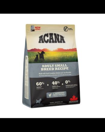 ACANA Adult Small Breed Dog Hrana uscata pentru caini adulti de talie mica, cu pui 2 kg