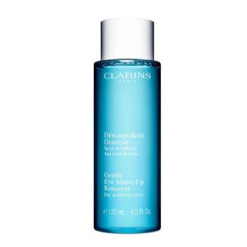 Clarins Demachiant cu o textură delicată pentru ochi sensibili îndepărtează perfect machiajul ochilor (Gentle Eye Make-Up Remover) 125 ml