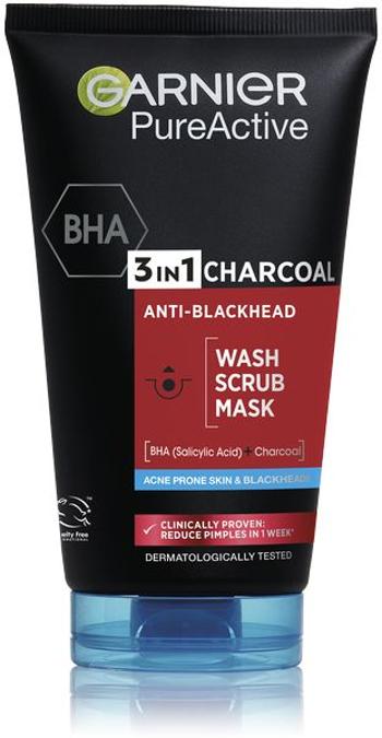Garnier 3in1 impotriva punctelor negre Pure Active (Intensive Charcoal Anti-Blackhead) 150 ml