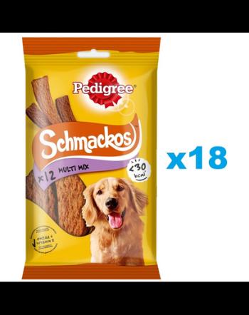 PEDIGREE Schmackos Multi Mix 18x86 g recompense cu vita pentru caini