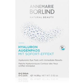 ANNEMARIE BÖRLIND EYES & LIPS Eye Pads mască hialuronică hidratantă, pentru zona ochilor 6x2 buc