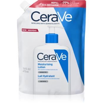 CeraVe Refill Moisturizing Lotion loțiune hidratantă pentru corp și față pentru pielea uscata sau foarte uscata Refil 473 ml
