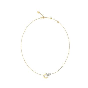 Guess Colier delicat placat cu aur pentru femei Lily JUBN05102JWYGT/U