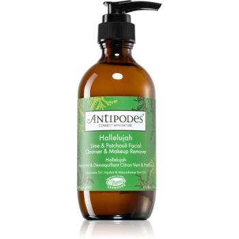 Antipodes Hallelujah Lime & Patchouli Gel demachiant faciale 200 ml