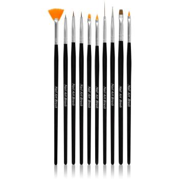 NEONAIL Nail Art Brushes set perii machiaj pentru unghii 10 buc