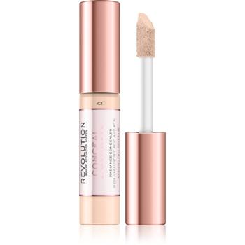 Makeup Revolution Conceal & Hydrate hydratačný korektor odtieň C2 13 g