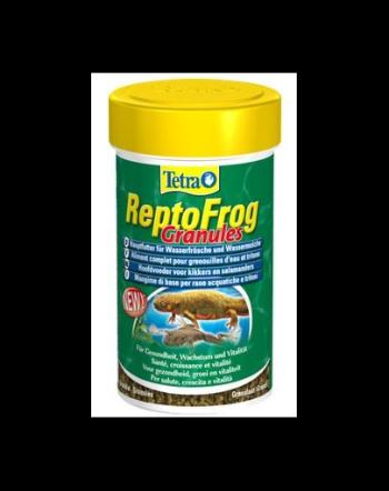 TETRA ReptoFrog Granules hrana granule pentru broaste de apa si tritoni, 100 ml