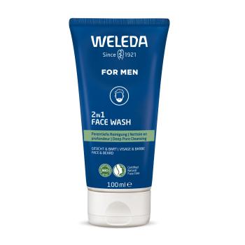 Weleda Loțiune de curățare pentru față si barbă (2in1 Face Wash) 100 ml