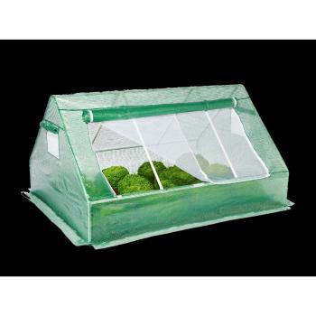 Seră pentru legume din folie 180 x 140 x 94 cm, verde