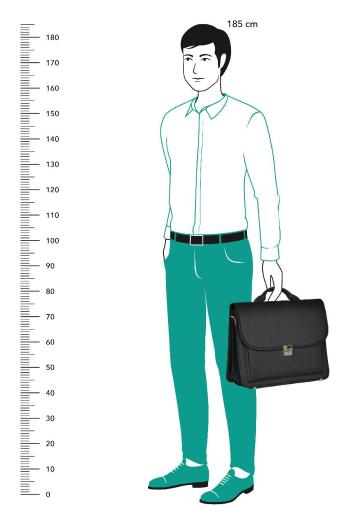 REAbags 7416-T Black textil