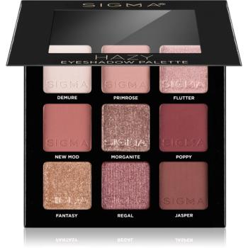 Sigma Beauty Eyeshadow Palette Rosy paleta farduri de ochi 9 g