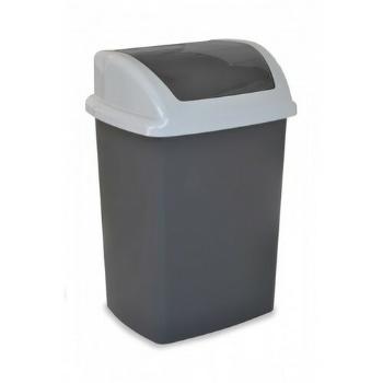 Coș de gunoi Swing, 24 L, antracit, 24 l