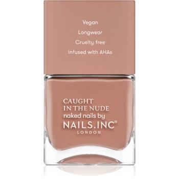 Nails Inc. Caught in the nude lac de unghii culoare Turks and caicos beach 14 ml