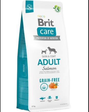 BRIT Care Grain-free Adult Sac hrana uscata caini, cu somon 12 kg