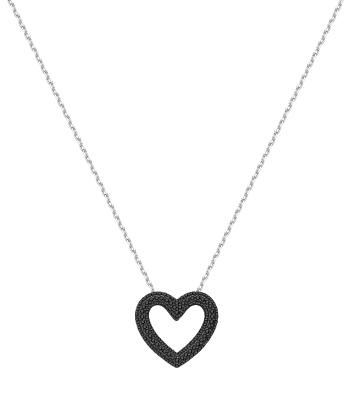 Brosway Colier din argint pentru femei Inimă Mystery Black Fancy FMB126