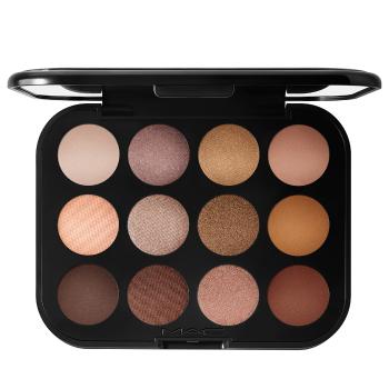 MAC Cosmetics Paletă de farduri de pleoape Connect in Colour Eyes Unfiltered Nudes (Eye Shadow Palette) 12,2 g