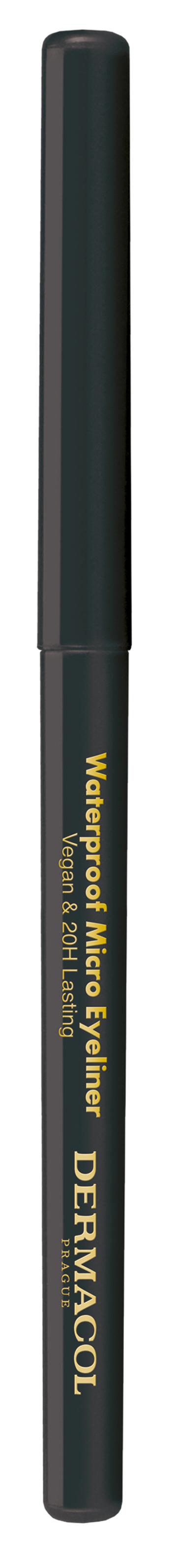 Dermacol Creion retractabil pentru ochi (Waterproof Micro Eyeliner) 01 Black
