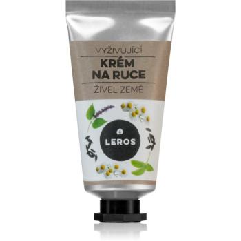 Leros Element Earth patchouli & tonka beans cremă hrănitoare pentru mâini unt de shea 30 ml