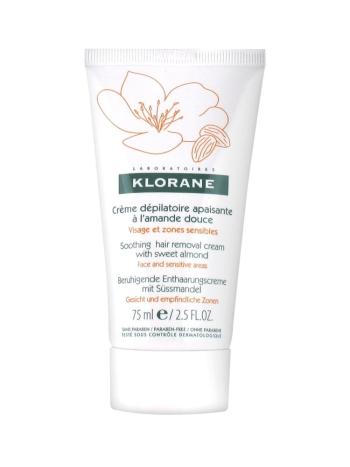 Klorane Cremă depilatoare calmantă (Soothing Hair Removal Cream) 75 ml