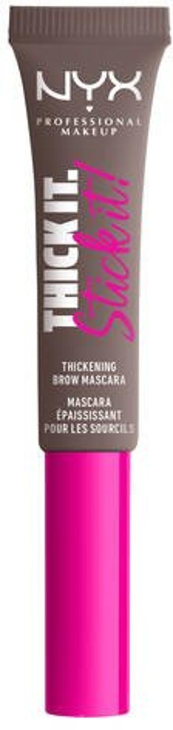 NYX PROFESSIONAL MAKEUP Maskara na obočie Thick It Stick It - 07 Cool Ash Brown 7 ml