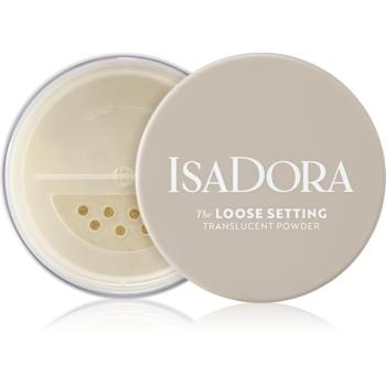IsaDora The Loose Setting pudra translucida pentru look perfect culoare 00 Translucent 9 g