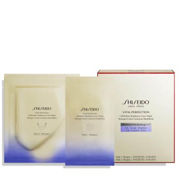 Shiseido Mască de pânză Vital Perfection LiftDefine Radiance (Face Mask) 2 x 6 bucăți