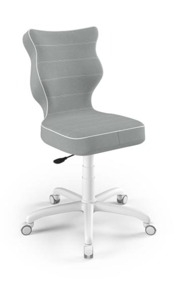 Scaun ergonomic pentru birou ajustat la înălțimea de 146-176,5 cm - gri