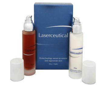 Fytofontana Set de seruri biotehnologice pentru reînnoirea și regenerarea pielii Laserceutical 2 x 50 ml