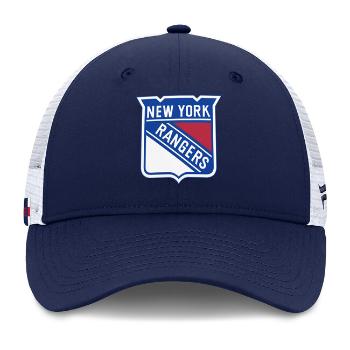 Fanatics NHL Authentic Pro Rink Structured Adjustable Snapback New York Rangers Athletic Navy/White - UNI