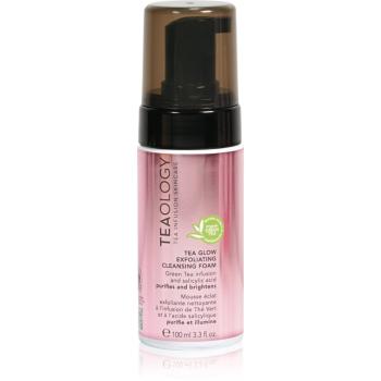 Teaology Cleansing Tea Glow Exfoliating Cleansing Foam spuma exfolianta pentru curatare 100 ml